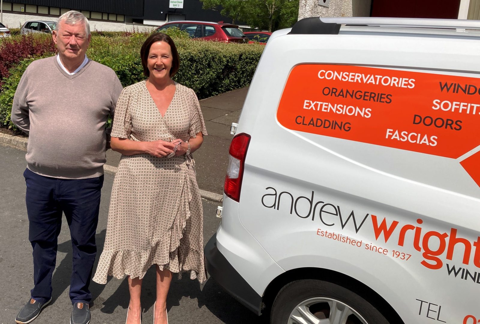 Andrew Wright Windows owners, Charlie and Bernardine Berry