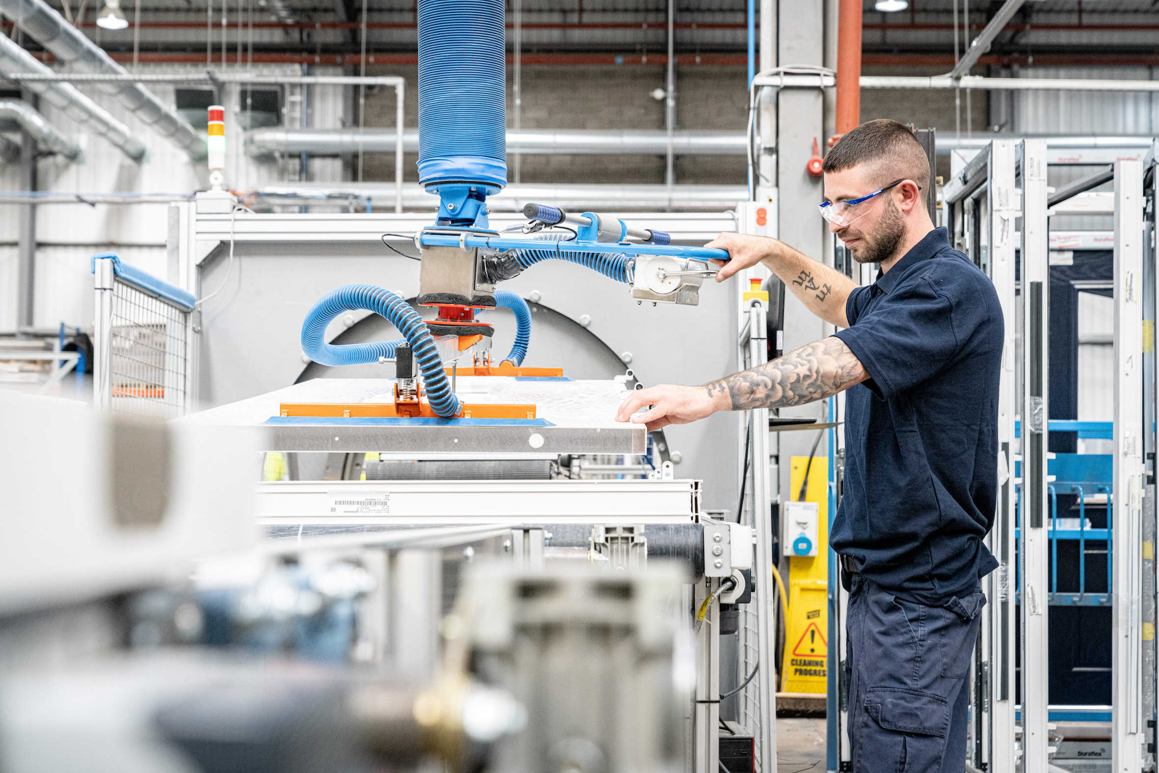 Paint line upgrade Glass Times