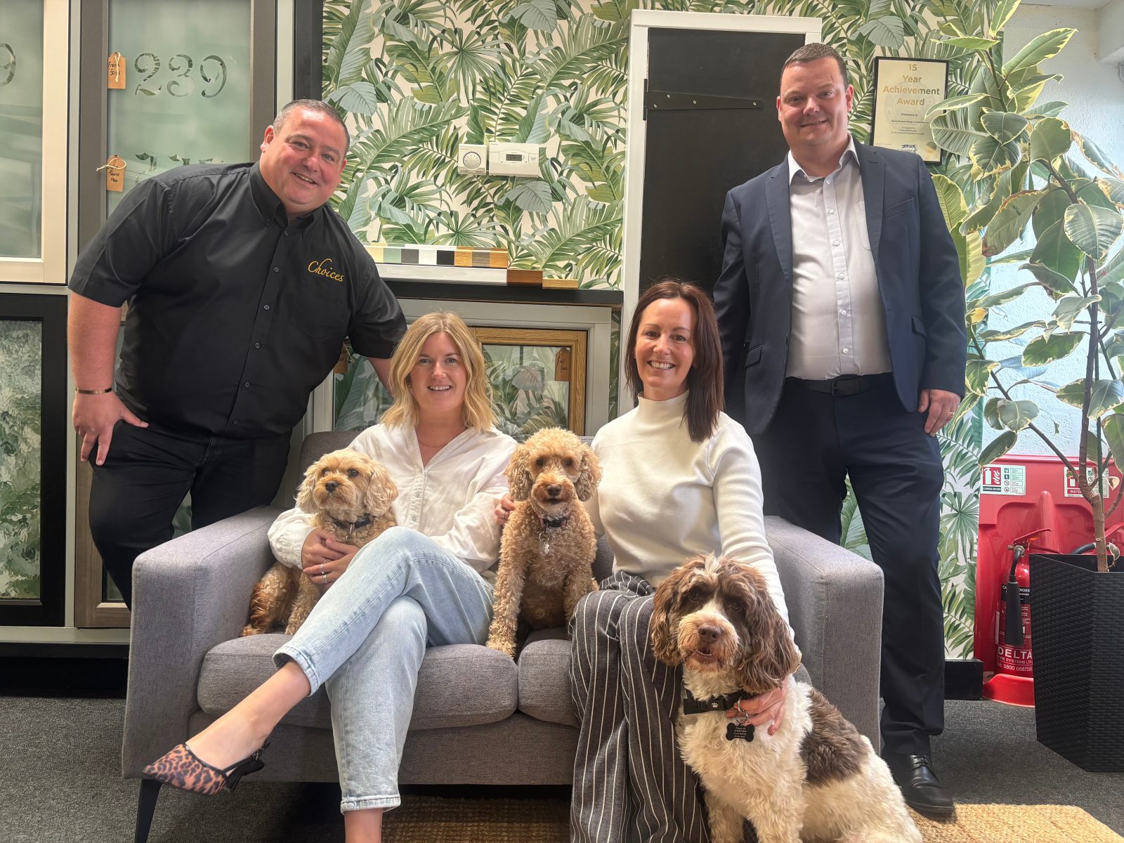 L-R: Lee Reynolds, Laura Molineux, Kelly Easthope, and Dean Hague