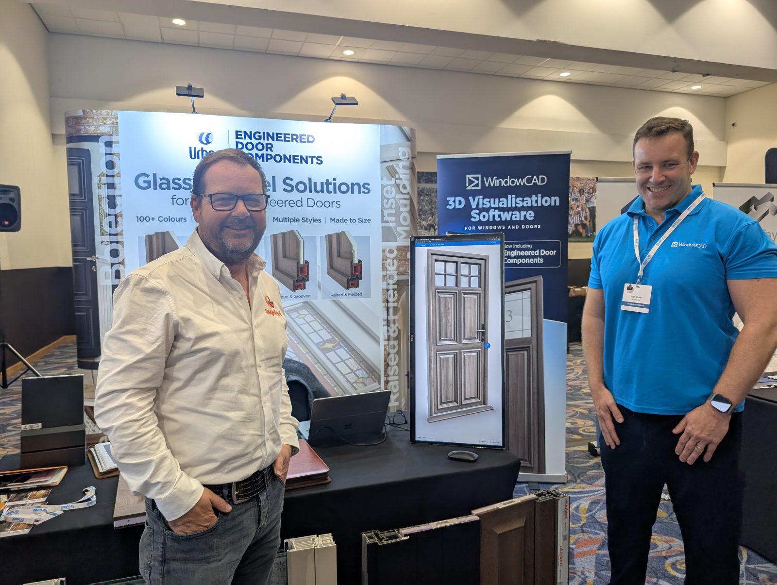 Guy Hubble of RegaLead and Leigh Walker of WindowCAD