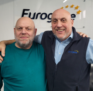 L-R: Graham and Glen Park